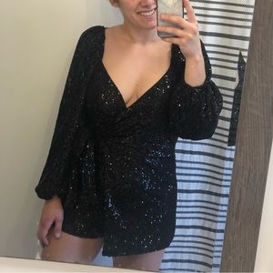 Sequin Romper